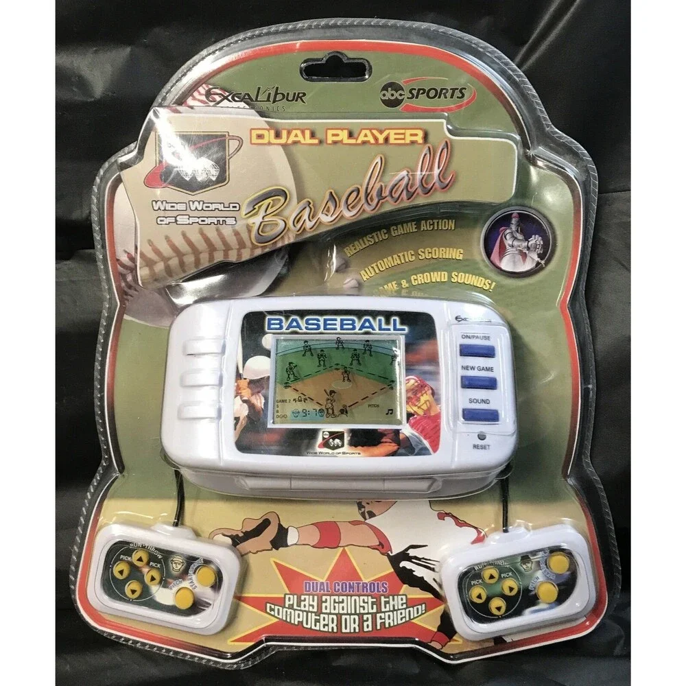 ABC Wide World of Sports Dual Player Baseball [755482013344] Hand Held * NEW